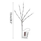 20 LED Twig Branch Fairy Light Flowers Tree Willow Night Lamp Home Xmas Decor AU