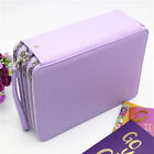 Large 168 Slot Pencil Case Foldable Storage Organizer Pen Makeup Bag Capacity