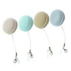 1-8PCS Macaron Shaped Mobile Phone Screen Lens Glasses Wipe Cleaning Candy Color