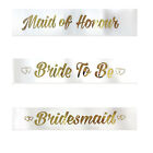 Bride To be Hens Party Sash Sashes Night Bachelorette Bridal Bridesmaid Sashes