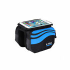 Bicycle Front Top Tube Bag Case Cycling Phone Bag Frame Pouch Pannier Bike