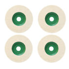 4pcs 5inch Wool Buffing Grinder Wheel Felt Polishing Disc Pad Set Tool 125mm AU