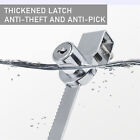 8X Sliding Window Glass Cabinet Lock Glass Door Lock Cabinet Display With Key AU