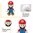 25/43cm Luigi Doll Super Mario Bros Plush Soft Toy Stuffed Animal Teddy