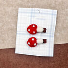 Autumn Winter Cute Mushroom Sheep Felt Hair Clip Children's Hair Accessories