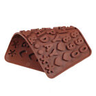 Happy Birthday Alphabet Number Silicone Mold Chocolate Cake Ice Jelly Tray Mould