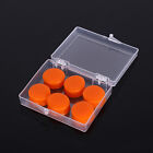 12PCS Soft Silicone Ear Plugs Comfortable Adjustable Sleep Anti Snore Moldable A