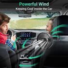 12V Car Fan Portable USB Vehicle Truck 360° Rotatable Auto Cooling Cooler Fan