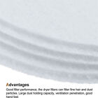 20PCS Clothes Dryer Filter Cotton Humidifier Exhaust Filters Cotton Dryer Round