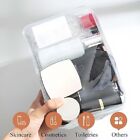 Cosmetic Makeup Toiletry Clear PVC Organizer Travel Wash Bag Holder Set