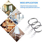 100 Sets Curtain Rings Hooks Window Multipurpose Metal Hooks Clips Ring Hanging