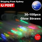 Fluorescent Glow Sticks Straws Night Club Bar KTV Cheering Props Lumino