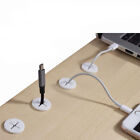 10 PCS Desk Cord Grommet Flexible Silicone Cable Hole Cover Round Gasket AU