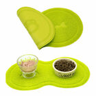 Pet Dog Tray Feeding Water PVC Food Dish Wipe Cleaning Mat