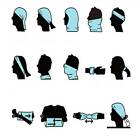 Bandana Face Mask Neck Tube Cycling Motorcycle Head Scarf Fishing Outdoor New AU