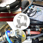 10pcs galvanized iron fuel hose clamps for automobile air pipe secure gri AU