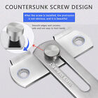 UP 10X Stainless Steel Gate Latches Flip Latch Bolt Latch Lock for Safety Door A