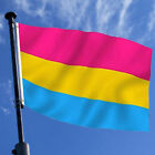 Pansexual Large Flag 90x150cm Trans Pride LGBT Lesbian Gay Rainbow Mardi Gras AU