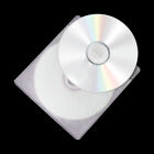 600PCS Premium White CD DVD Double Sided Plastic Sleeves Holds 2 Discs Sleeves
