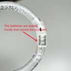 100x LED Bracelets Glow Bangle Light Up Wristbands Neon Bracelet for Kids Adults