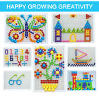 Mushroom Nails Puzzle Pegboard Jigsaw Creative DIY Peg 3D Kids Educational Toys