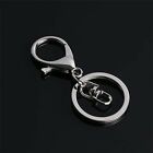 20x Swivel Keyring Lobster Clasps Keychain Key Ring Clasp Lanyard Trigger Silver