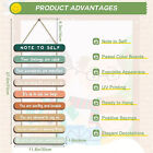 Health Wall Art Decors Positive Psychology Affirmations Wall Wooden Hanging