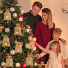 Natural Linen Burlap Drawstring Pouch Small Jute Sack Jewellery Gift Bag