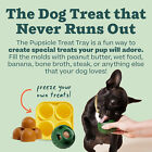 Dog Feeding Toy Woof Long-Lasting Dog Toy with Treat Tray Mold Pet Pupsicle Up