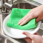 Microfibre Cleaning Cloths Window Dish Washing Glass Kitchen Towel Wipes AU