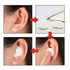 6x Reusable Silicone Ear Plugs for Swim Sleep Work Study Travel Noise Reduction