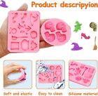 6PCS Halloween Ghost Bat Silicone Mould DIY Bat Pumpkin Craft Epoxy Resin Mould