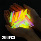 Mini Glowsticks 4.5x39mm Rave Fishing Party Glow Sticks Multi Colours