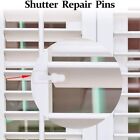 10X Fixed Loaded Replacement Pins For Plantation Shutter Louver Repair Pin AU
