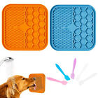 Silicone Dog Pet Lick Mat Pad Boredom Buster Slow Feeder Bath Grooming Helper AU