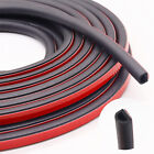 D Shape Universal Car Door Rubber Seal Trim Strip Weatherstrip Edge Cover 10M AU