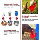 Automatic Chicken Water Cup Waterer Poultry Drinking Bowl Feeder Drinker