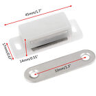 3-10 sets Magnetic Cabinet Cupboard Door Fastener Latch Catch Lock Magnet Plate
