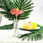 24Pcs Tropical Hawaiian Artificial Palm Monstera Leaves Party Fake Luau Decor AU