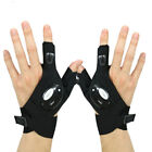 Outdoor Flashlight Waterproof Fishing Glove with LED Rescue Night Light