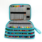 Large 168 Slot Pencil Case Foldable Storage Organizer Pen Makeup Bag Capacity