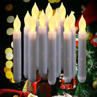 LED Candles Flameless Taper Flickering Battery Operated Candles 16.5x2cm