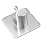 5pcs Adhesive Hooks Stainless Steel Hooks for Home Office and Outdoor Hanging AU