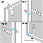 10Sets 4inch Stainless Steel Bolt Door Lock Latch Sliding Lock Barrel Door Bolt