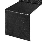 Black Sequin Table Runners Tablecloths Wedding Events Party Tablecover Decoratio