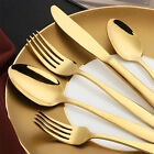 30pcs Forged Stainless Steel Flatware Set Cutlery Set,Silverware Set Service