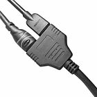 2PCS Splitter 1 Male to 2 Female Cable Port Convert Split Cable 1 in 2 out Cable