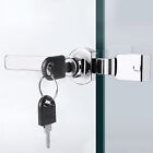 8X Sliding Window Glass Cabinet Lock Glass Door Lock Cabinet Display With Key AU