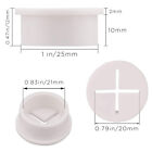 10 PCS Desk Cord Grommet Flexible Silicone Cable Hole Cover Round Gasket AU