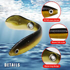 10Pcs Soft Fishing Lures Fake Bait Bionic Fishing Lure Saltwater & Freshwater AU